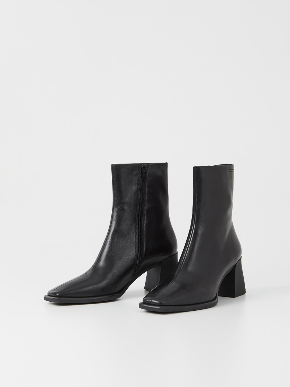 Vagabond Black Leather Hedda Ankle Boots Size 10US / 40 EU